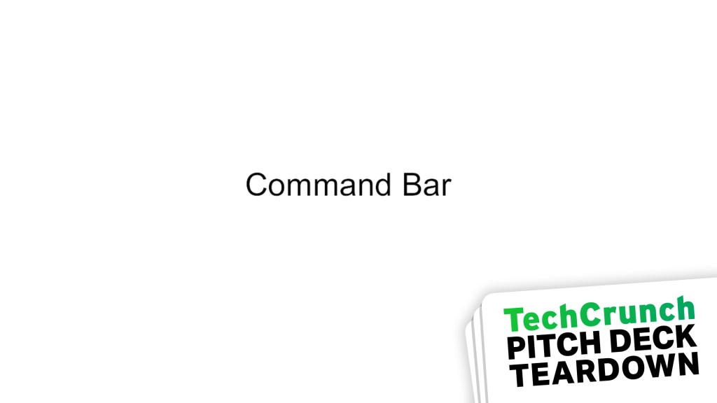 Pitch Deck剖析: CommandBar 的480万美元种子轮融资
